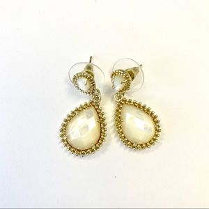 Kendra Scott Mother of Pearl Teardrop Earrings